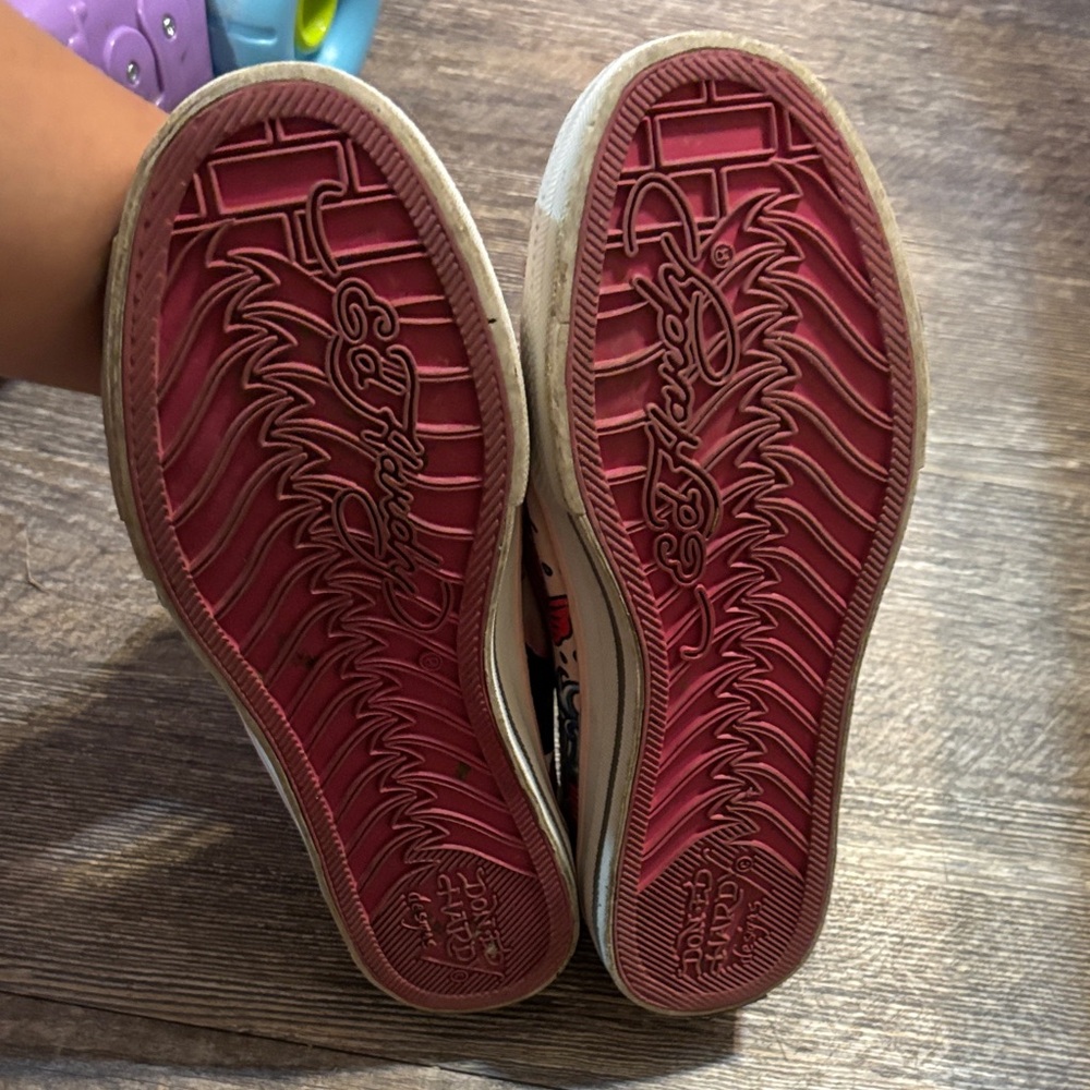 Ed Hardy Sneakers - Red, Blue, Yellow - Picture 5 of 5